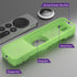 Fosmon Silicone Case for Apple TV 4K 2021 Remote w/ AirTag Slot - Green Glow in The Dark