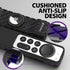 Fosmon Silicone Case for Apple TV 4K 2021 Remote w/AirTag Slot - Black