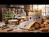 Garnen Beeswax Bread Bags for Homemade Bread, Reusable Eco-Friendly Food Storage Wrap Pouches, Beige
