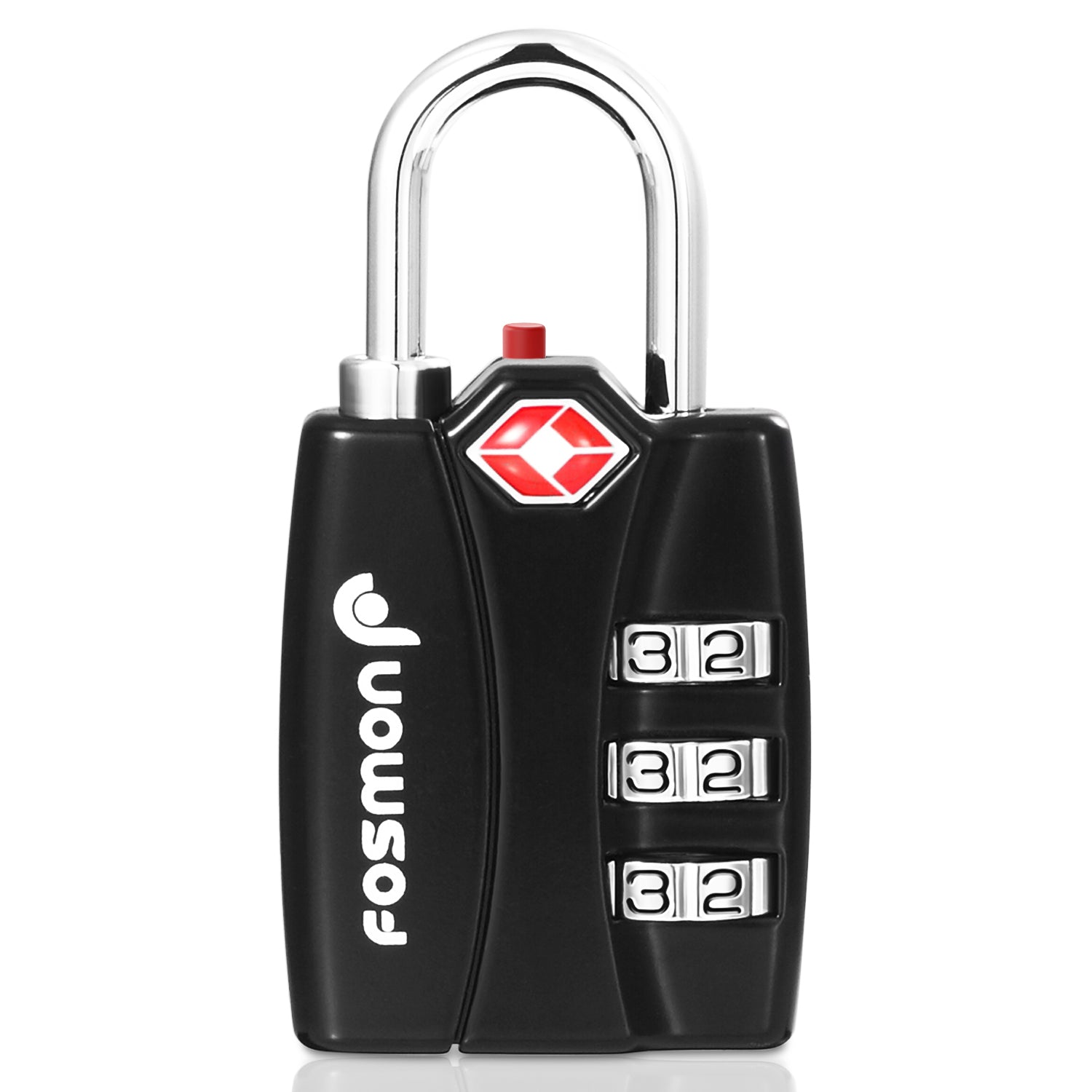 TSA Approved Locks 3-Dial Combo with Alert Indicator