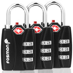 TSA Approved Locks 3-Dial Combo with Alert Indicator
