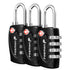 TSA Approved Locks 4-Dial Combo