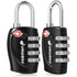 TSA Approved Locks 4-Dial Combo