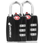 TSA Approved Locks 3-Dial Combo with Alert Indicator
