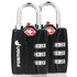 TSA Approved Locks 3-Dial Combo with Alert Indicator