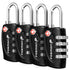 TSA Approved Locks 4-Dial Combo