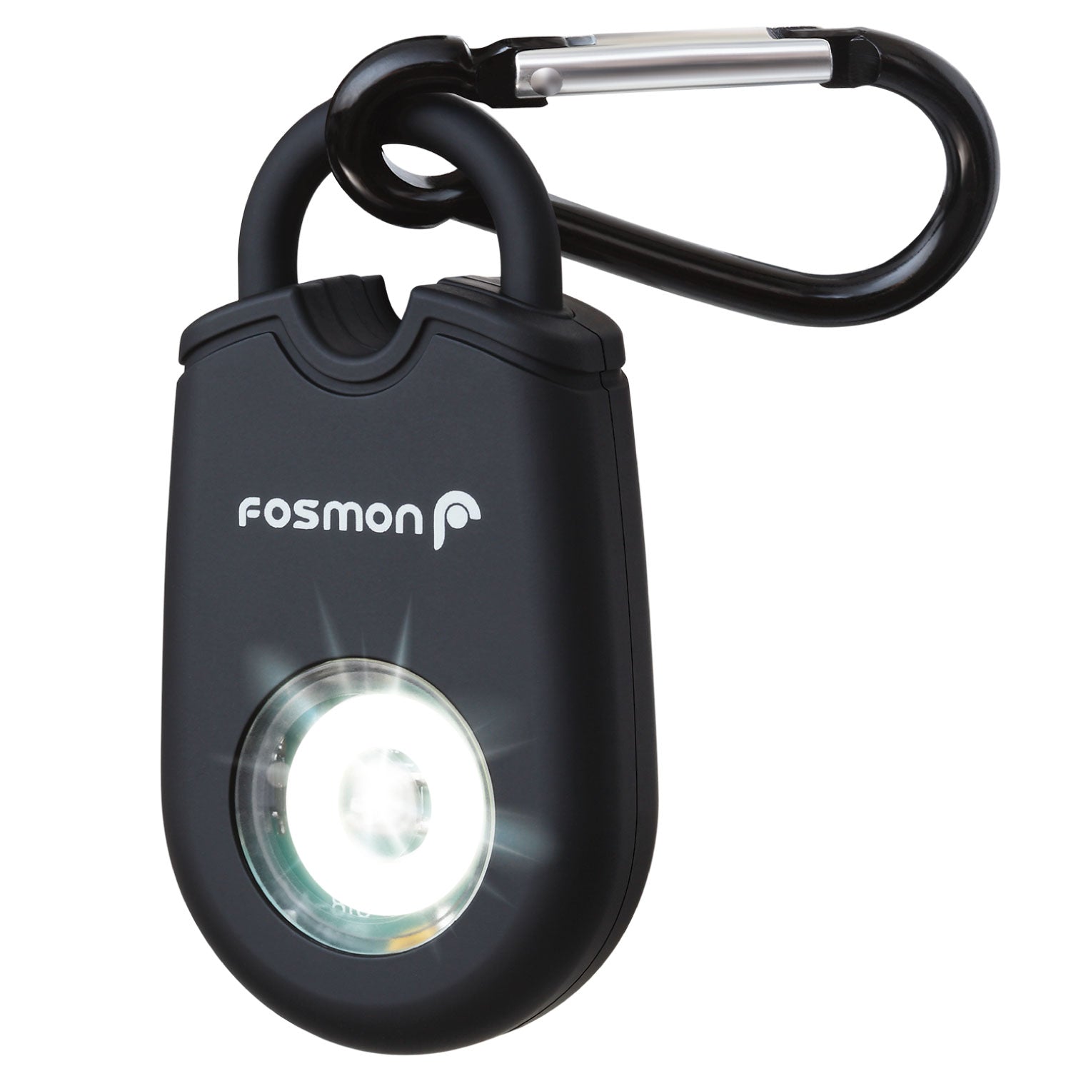 Fosmon Personal Alarm LED Strobe Light w/ Carabiner