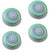 Silicone Thumb Grip Caps for PS5, PS4, PS3, Xbox Series S, Xbox Series X, Xbox One S/X, Xbox 360, Wii U Controller, and Wii Nunchuk