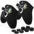Fosmon Controller Skin and Thumb Grips for Xbox Series S/X Controller - Camo Black + Camo Green + 8 Black Thumb Grips
