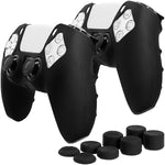 Fosmon Controller Skin and Thumb Grips for PS5 DualSense Controller
