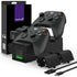 Quad Pro 2 Charging Station w/ 2 additional battery charging slots for Xbox Series X / Series S Controllers