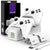 Quad Pro 2 Charging Station w/ 2 additional battery charging slots for Xbox Series X / Series S Controllers
