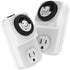 24-Hour Front Facing Mechanical Outlet Timer with One US Socket Outlet