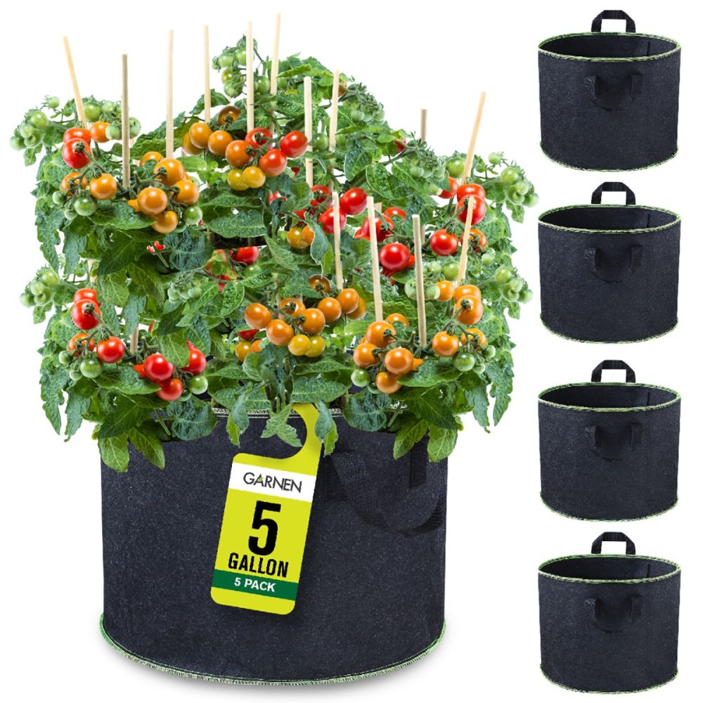 5/7/10 Gallon Garden Potato Grow Bag Vegetables Planter Bags with